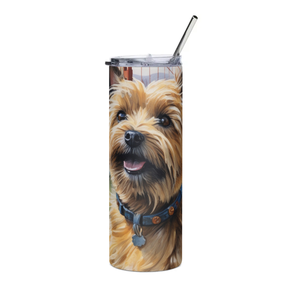 PugMug Custom Cairn Terrier Stainless Steel Tumbler