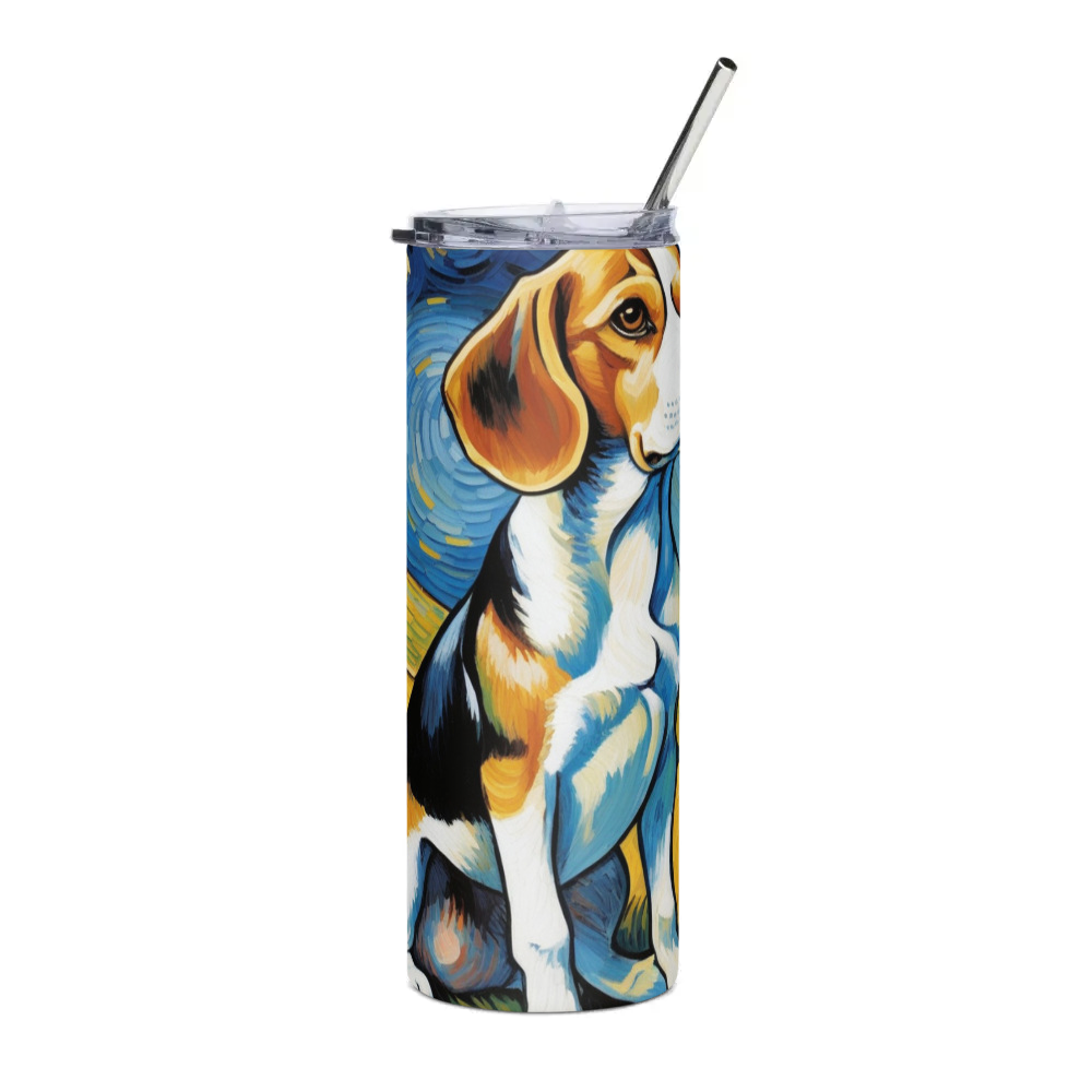 PugMug Custom Beagle Stainless Steel Tumbler