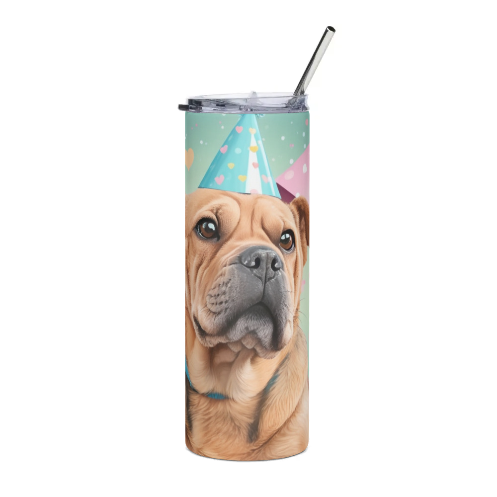 PugMug Custom Halina Stainless Steel Tumbler