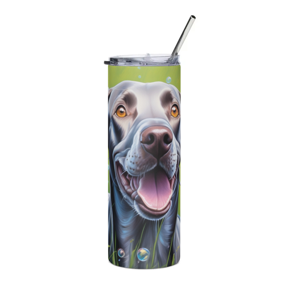 PugMug Custom Pet Stainless Steel Tumbler