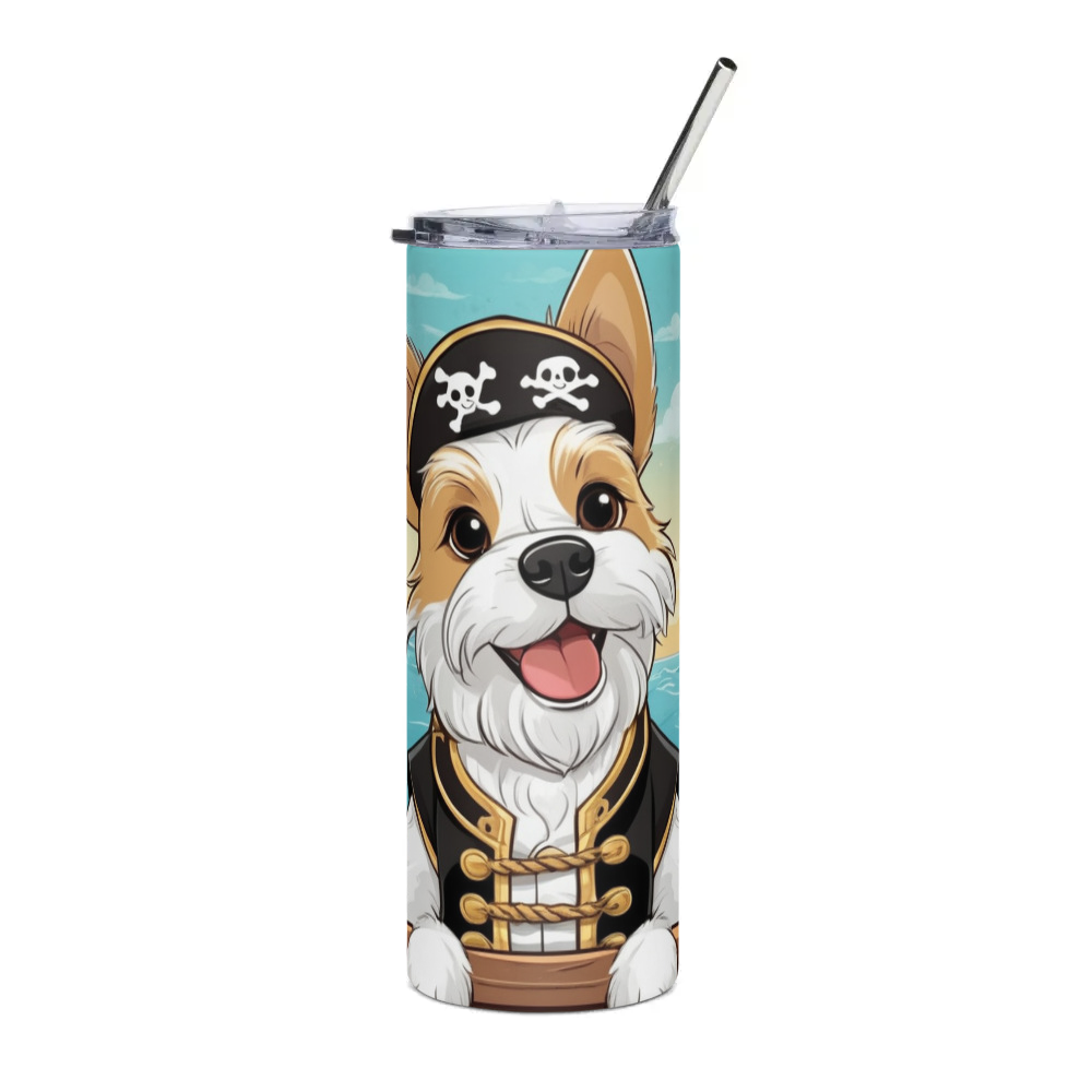 PugMug Custom Luna Stainless Steel Tumbler