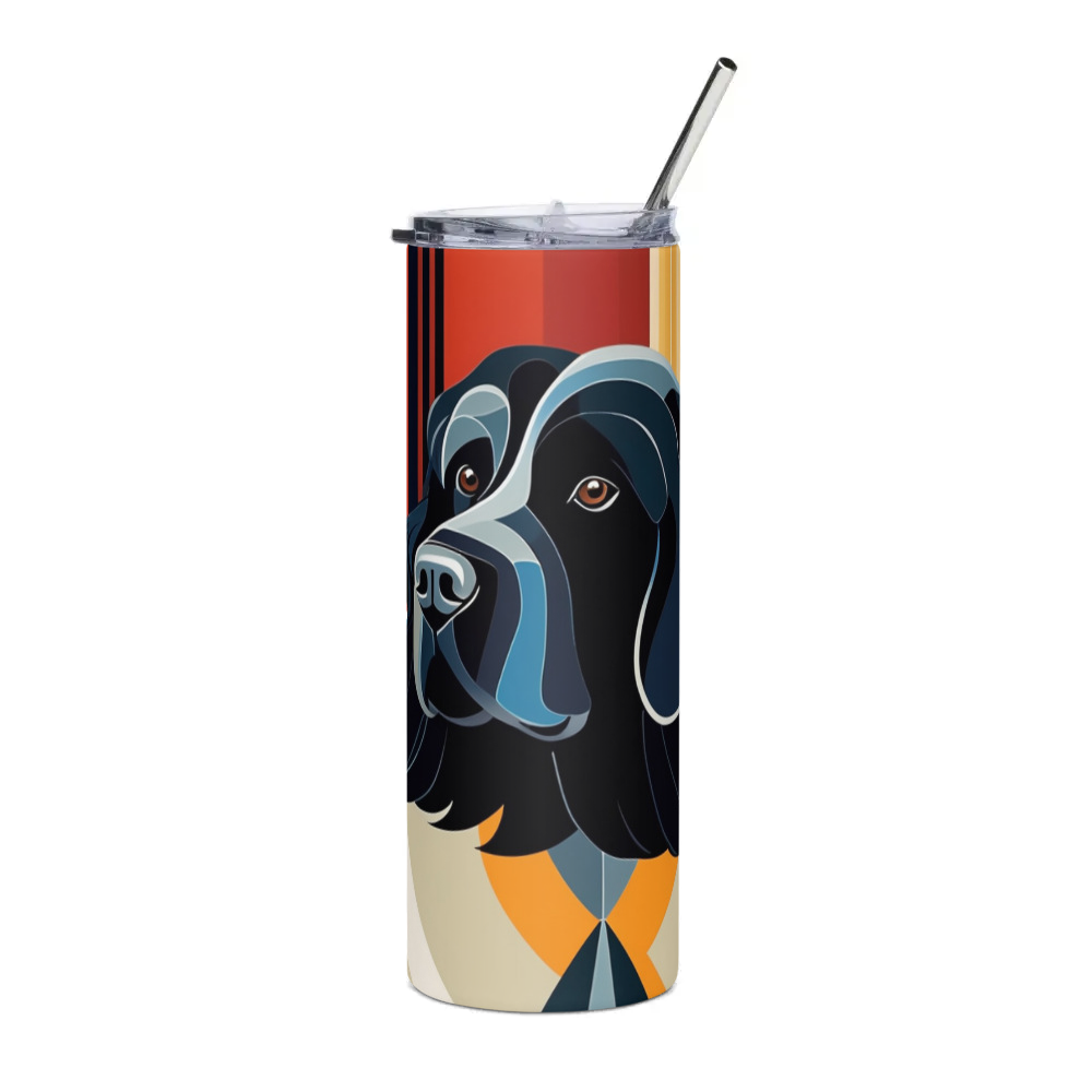 PugMug Custom Newfoundland Stainless Steel Tumbler