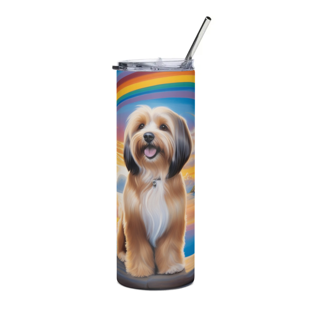 PugMug Custom Tan Havanese Dog Stainless Steel Tumbler