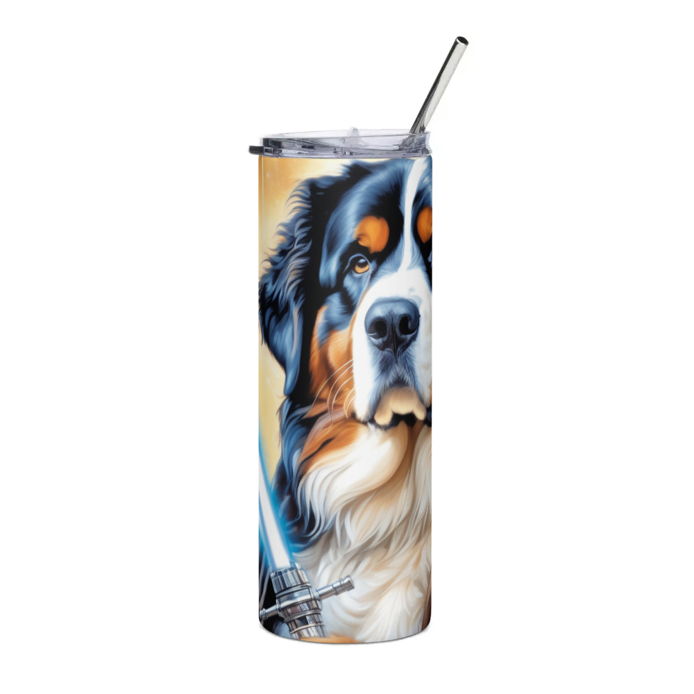 PugMug Custom Bernese Mountain Dog Stainless Steel Tumbler