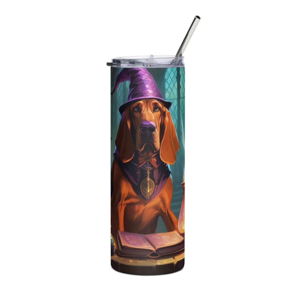 PugMug Custom Bloodhound Stainless Steel Tumbler