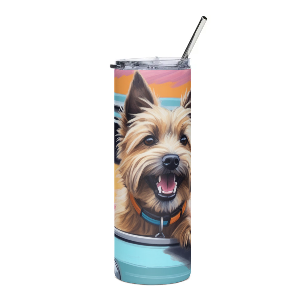 PugMug Custom Cairn Terrier Stainless Steel Tumbler