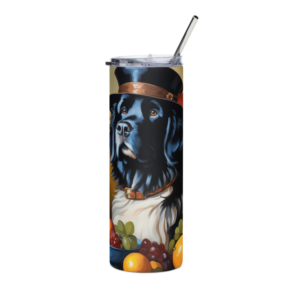 PugMug Custom Newfoundland Stainless Steel Tumbler