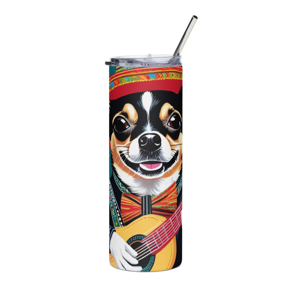PugMug Custom Chihuahua Stainless Steel Tumbler