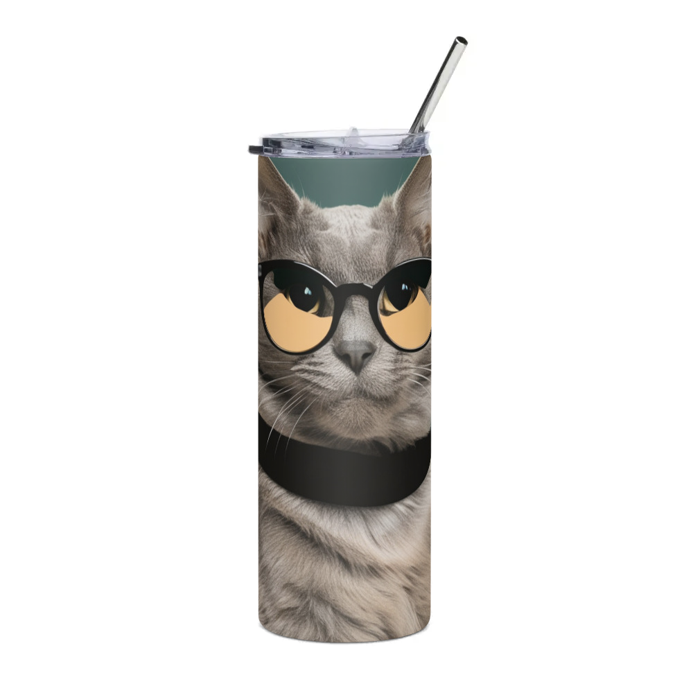 PugMug Custom Thumper Stainless Steel Tumbler