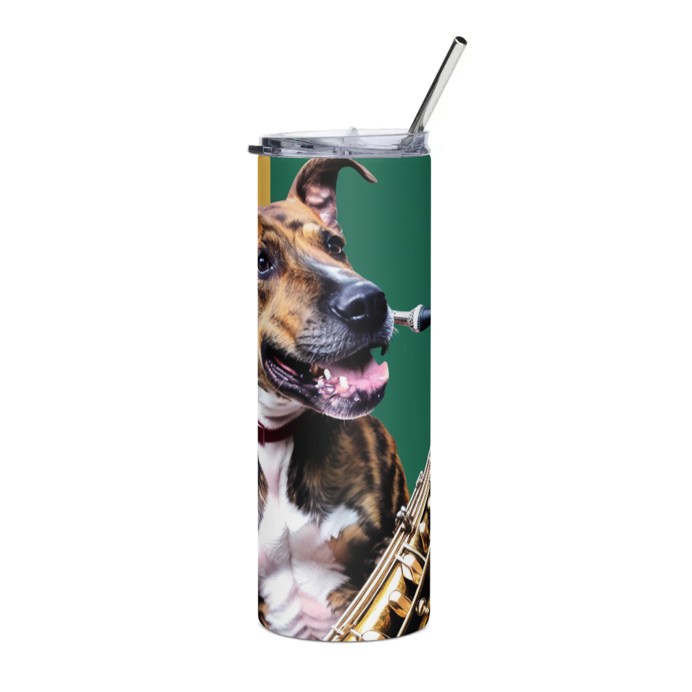 PugMug Custom Tony Hawk Stainless Steel Tumbler
