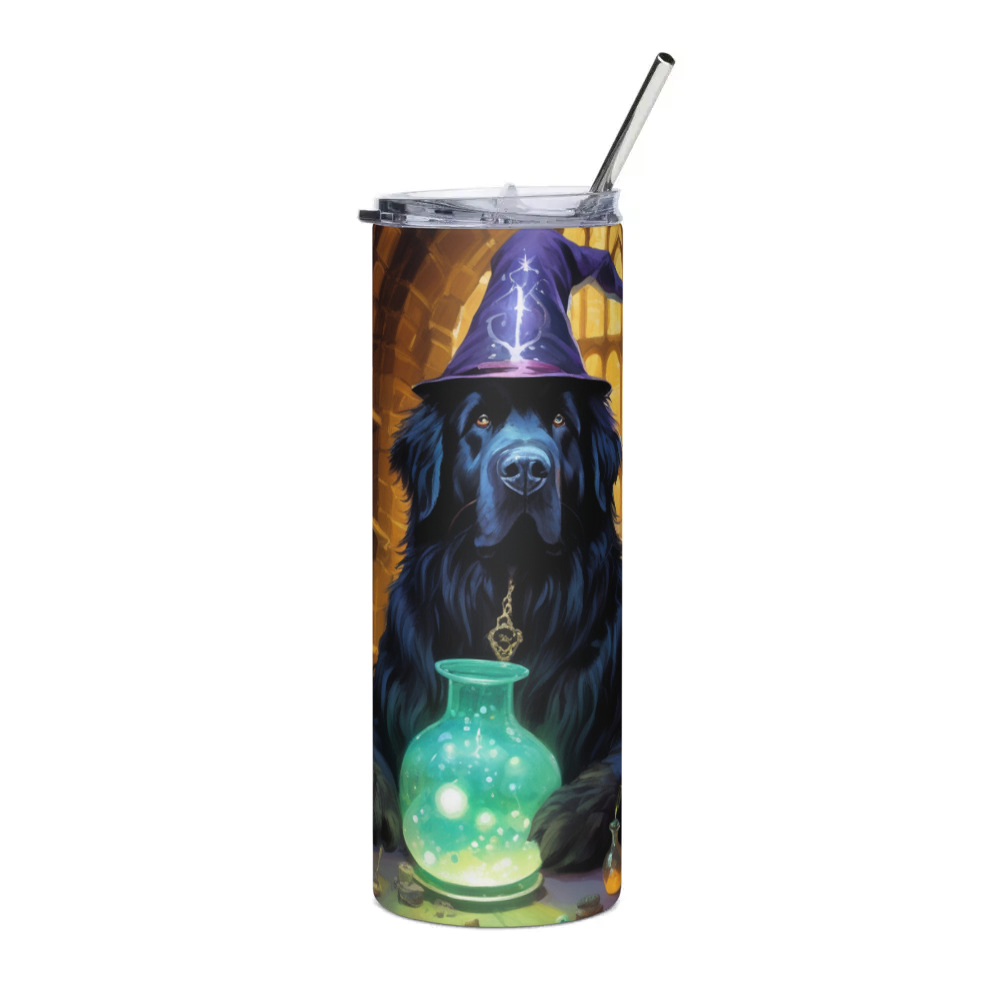 PugMug Custom Newfoundland Stainless Steel Tumbler