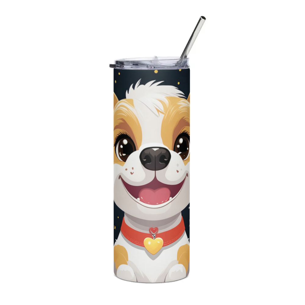 PugMug Custom Luna Stainless Steel Tumbler