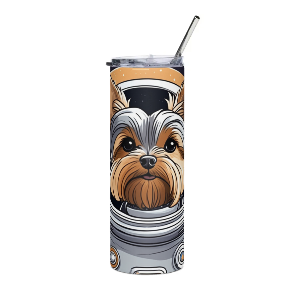 PugMug Custom Yorkshire Terrier Stainless Steel Tumbler