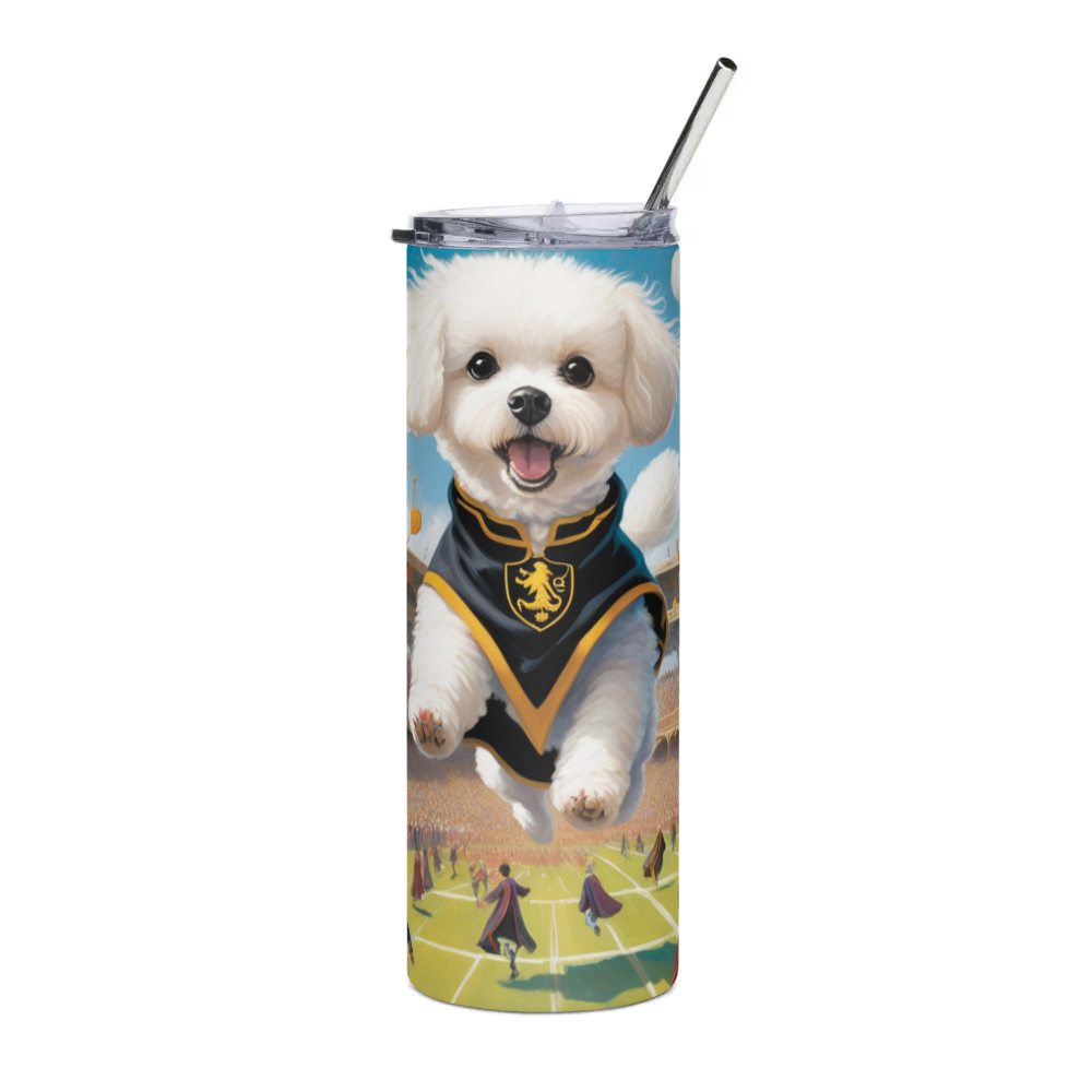 PugMug Custom Bichons Frise Stainless Steel Tumbler