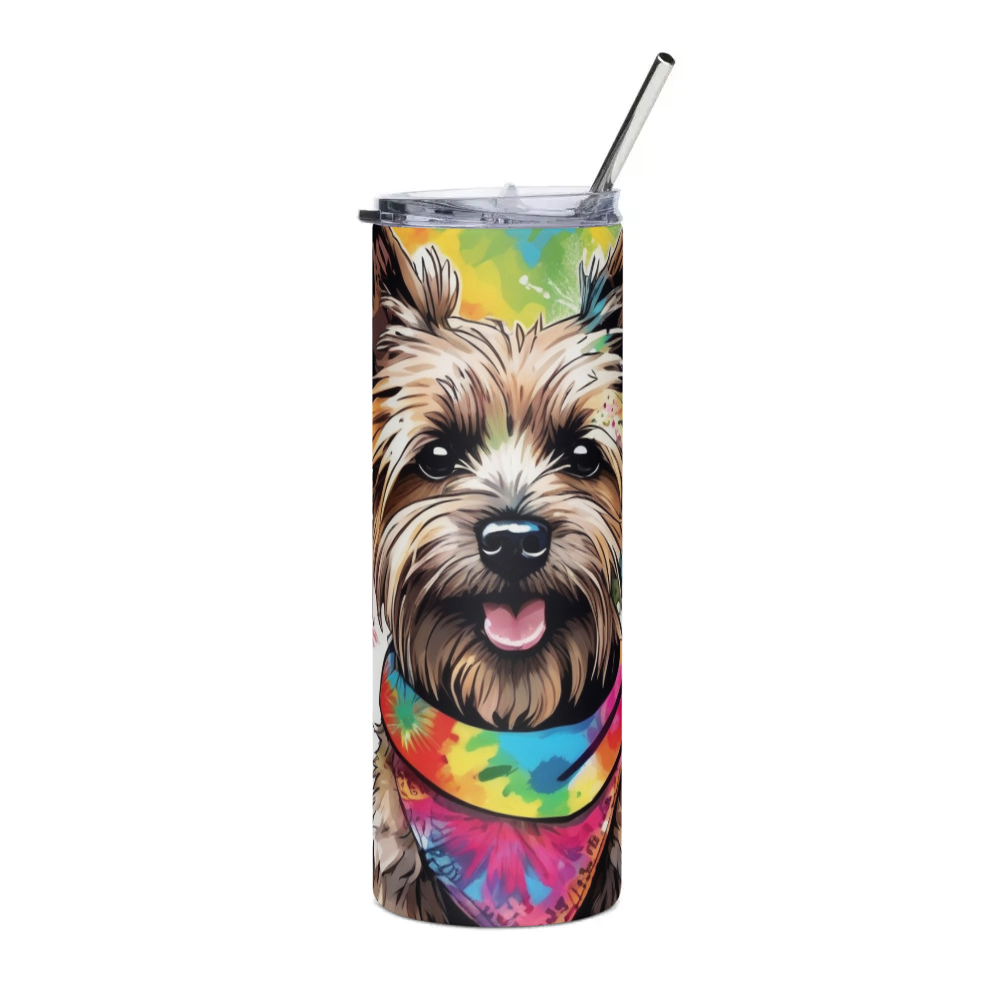 PugMug Custom Cairn Terrier Stainless Steel Tumbler