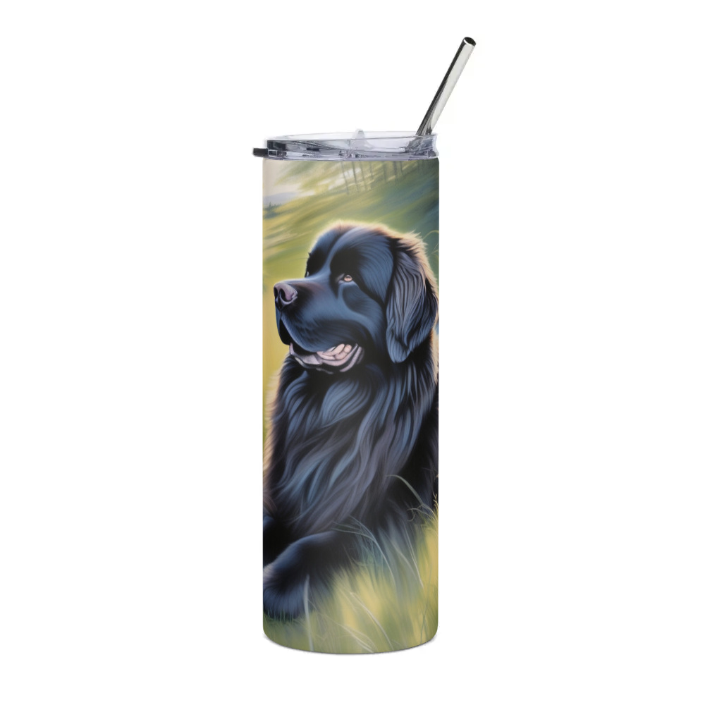 PugMug Custom Newfoundland Stainless Steel Tumbler
