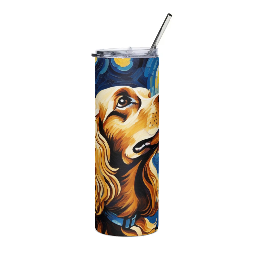 PugMug Custom English Cocker Spaniel Stainless Steel Tumbler