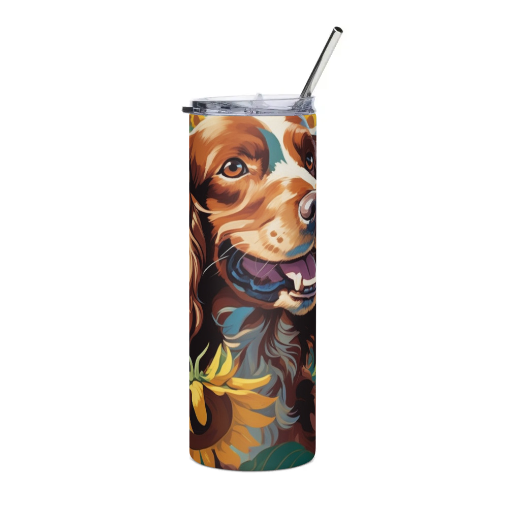 PugMug Custom Cocker Spaniel Stainless Steel Tumbler