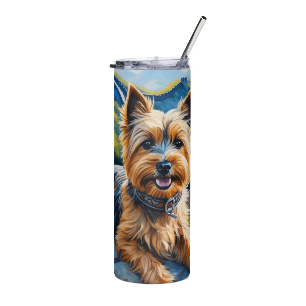 PugMug Custom Cairn Terrier Stainless Steel Tumbler