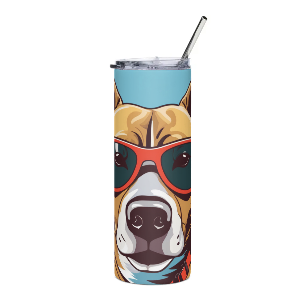PugMug Custom Tony Hawk Stainless Steel Tumbler
