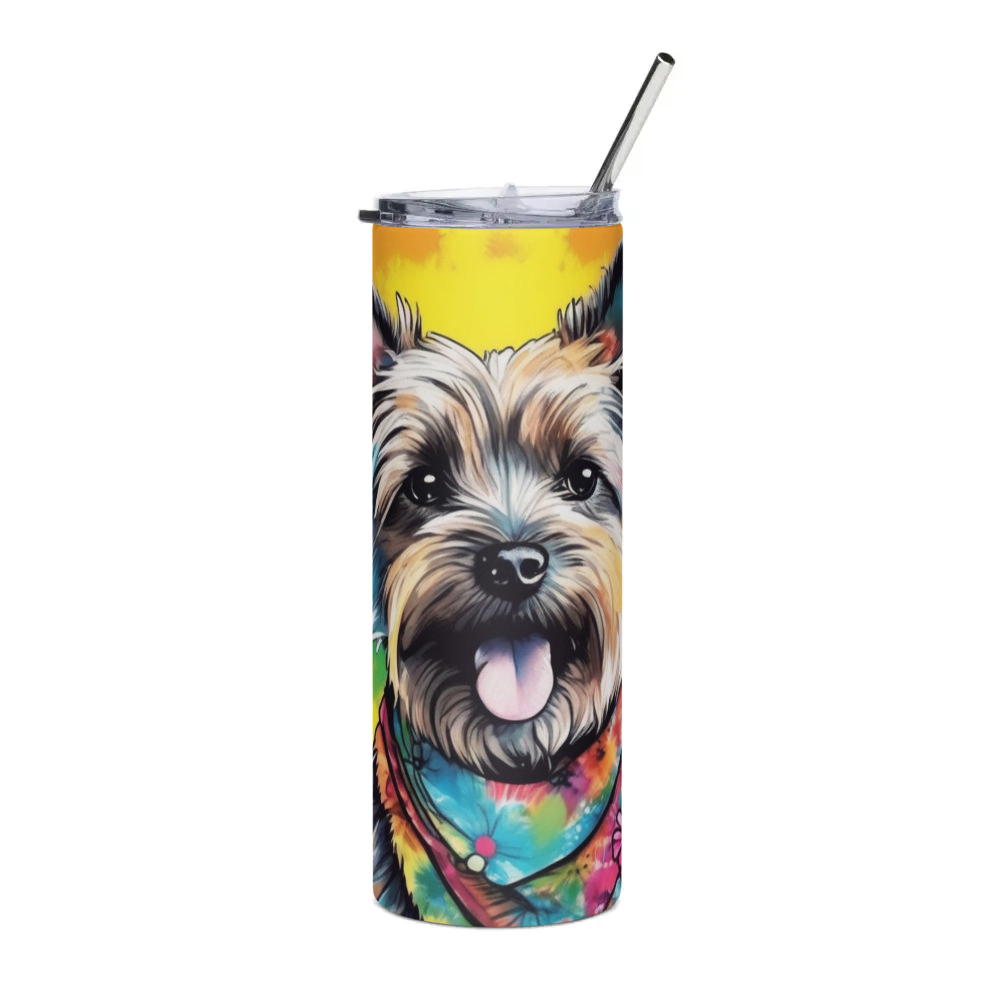 PugMug Custom Cairn Terrier Stainless Steel Tumbler