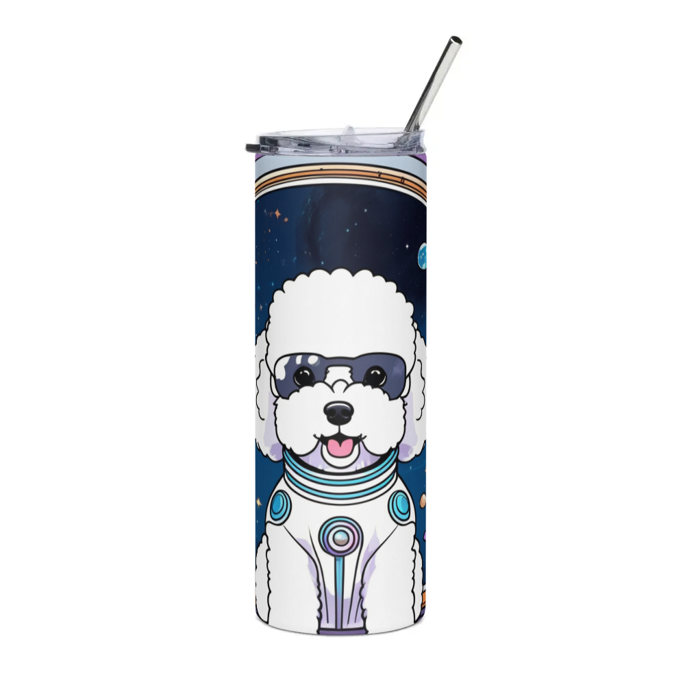 PugMug Custom Bichons Frise Stainless Steel Tumbler