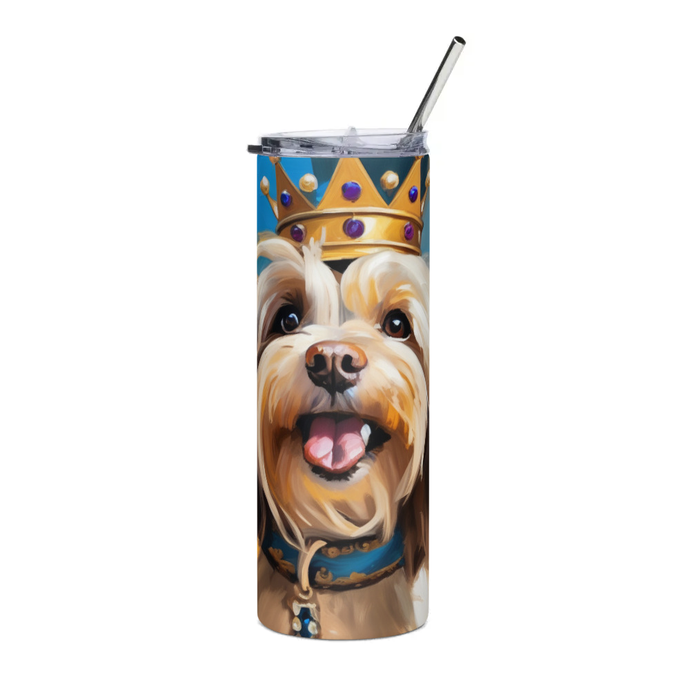 PugMug Custom Tan Havanese Dog Stainless Steel Tumbler