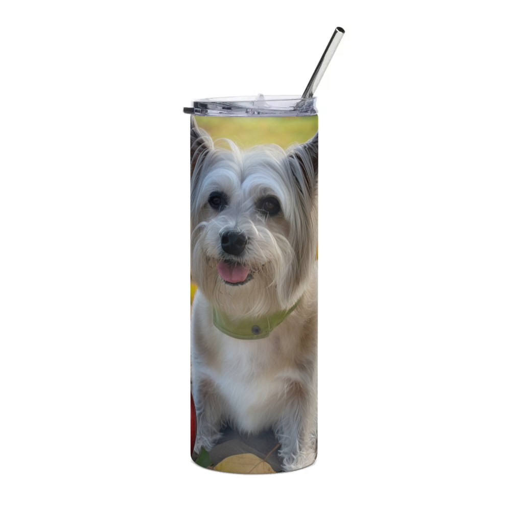 PugMug Custom Leo Stainless Steel Tumbler