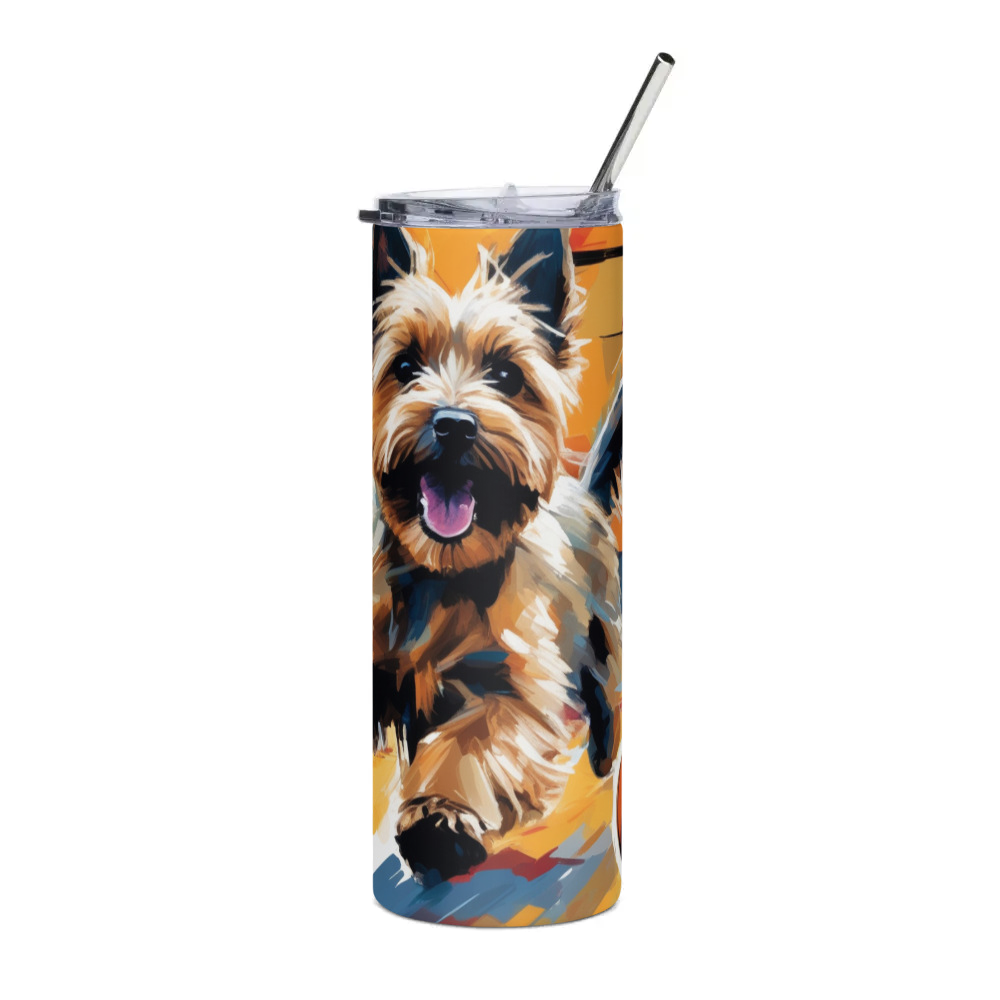 PugMug Custom Cairn Terrier Stainless Steel Tumbler