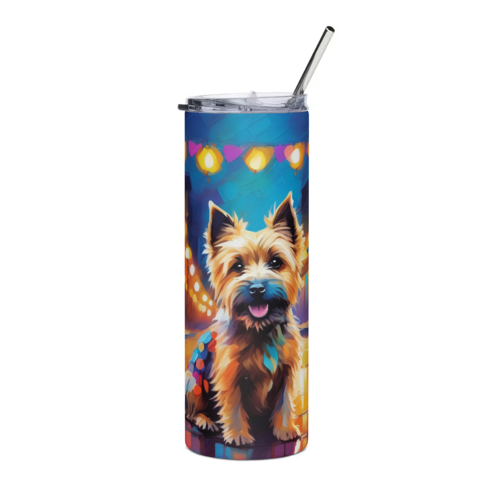 PugMug Custom Cairn Terrier Stainless Steel Tumbler