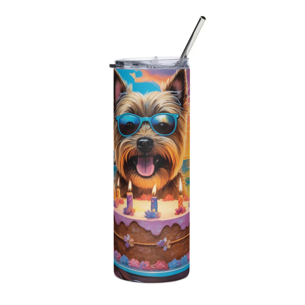 PugMug Custom Cairn Terrier Stainless Steel Tumbler