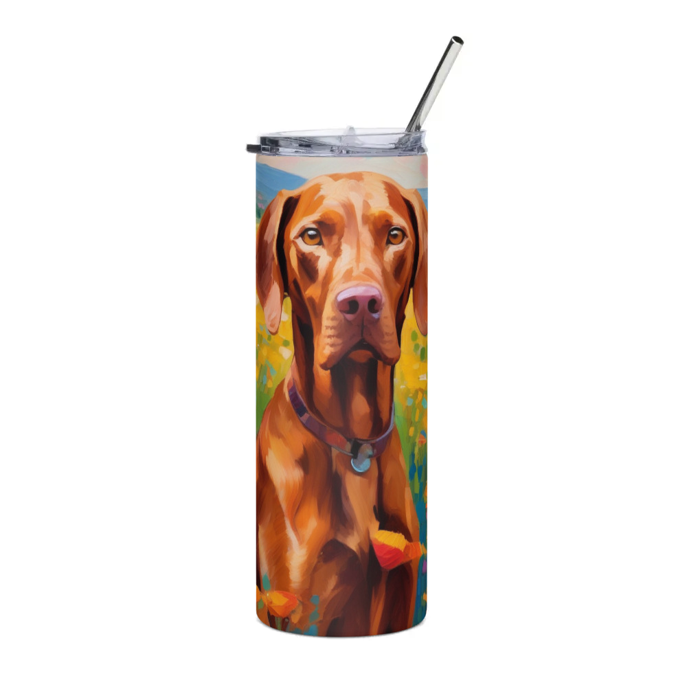 PugMug Custom Vizsla Stainless Steel Tumbler