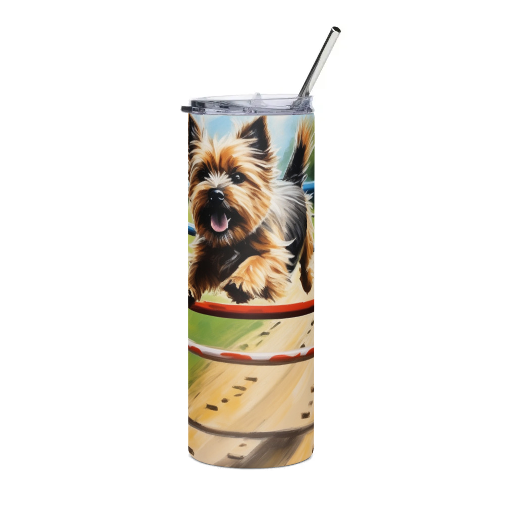 PugMug Custom Cairn Terrier Stainless Steel Tumbler