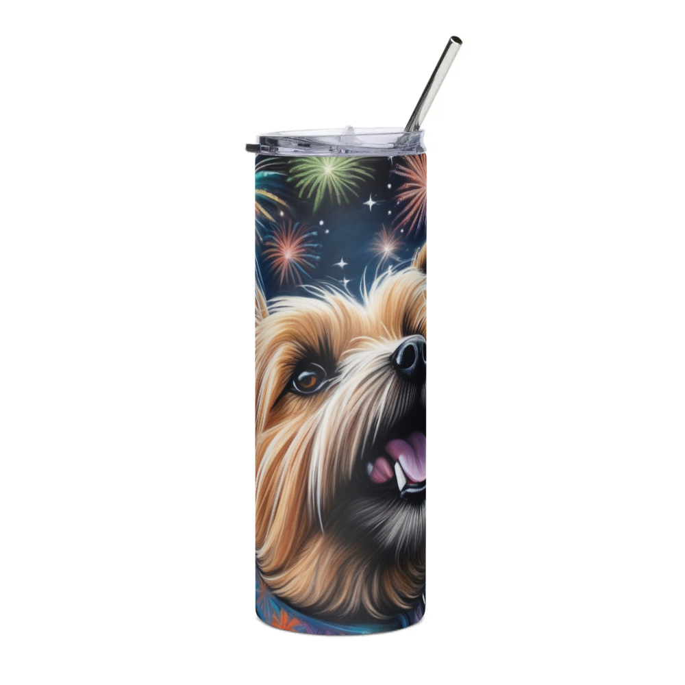 PugMug Custom Cairn Terrier Stainless Steel Tumbler