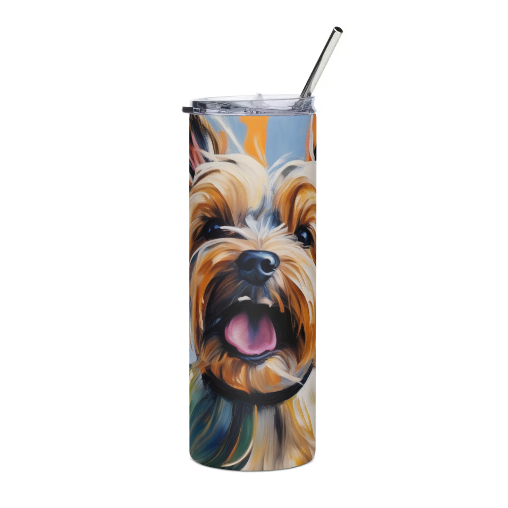 PugMug Custom Cairn Terrier Stainless Steel Tumbler