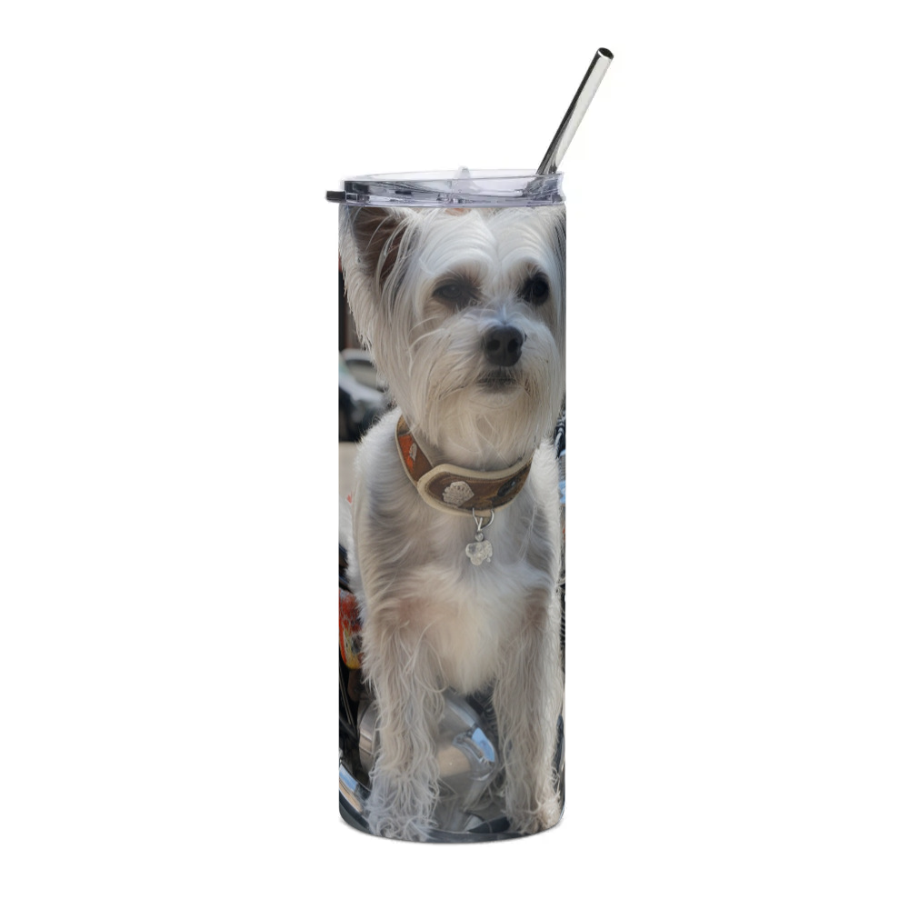 PugMug Custom Leo Stainless Steel Tumbler