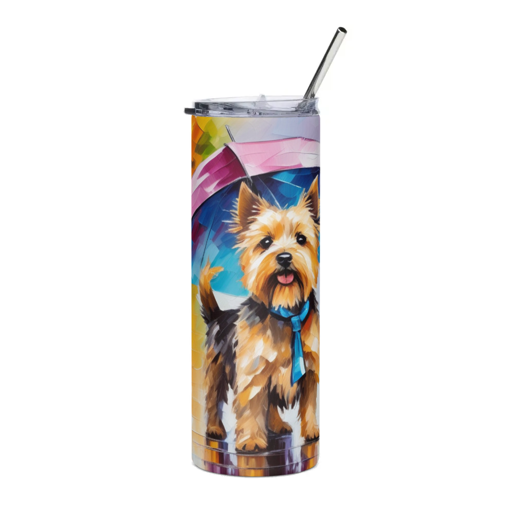PugMug Custom Cairn Terrier Stainless Steel Tumbler