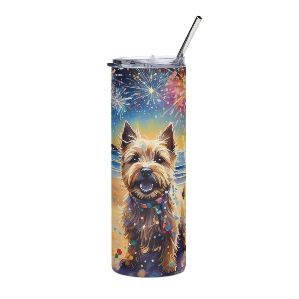 PugMug Custom Cairn Terrier Stainless Steel Tumbler