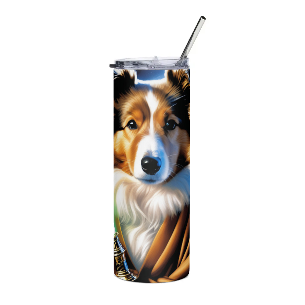 PugMug Custom Shetland Sheepdog Stainless Steel Tumbler