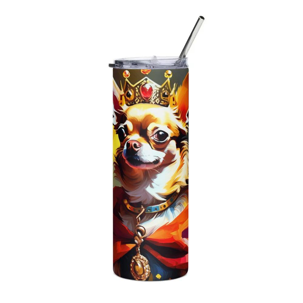 PugMug Custom Chihuahua Stainless Steel Tumbler