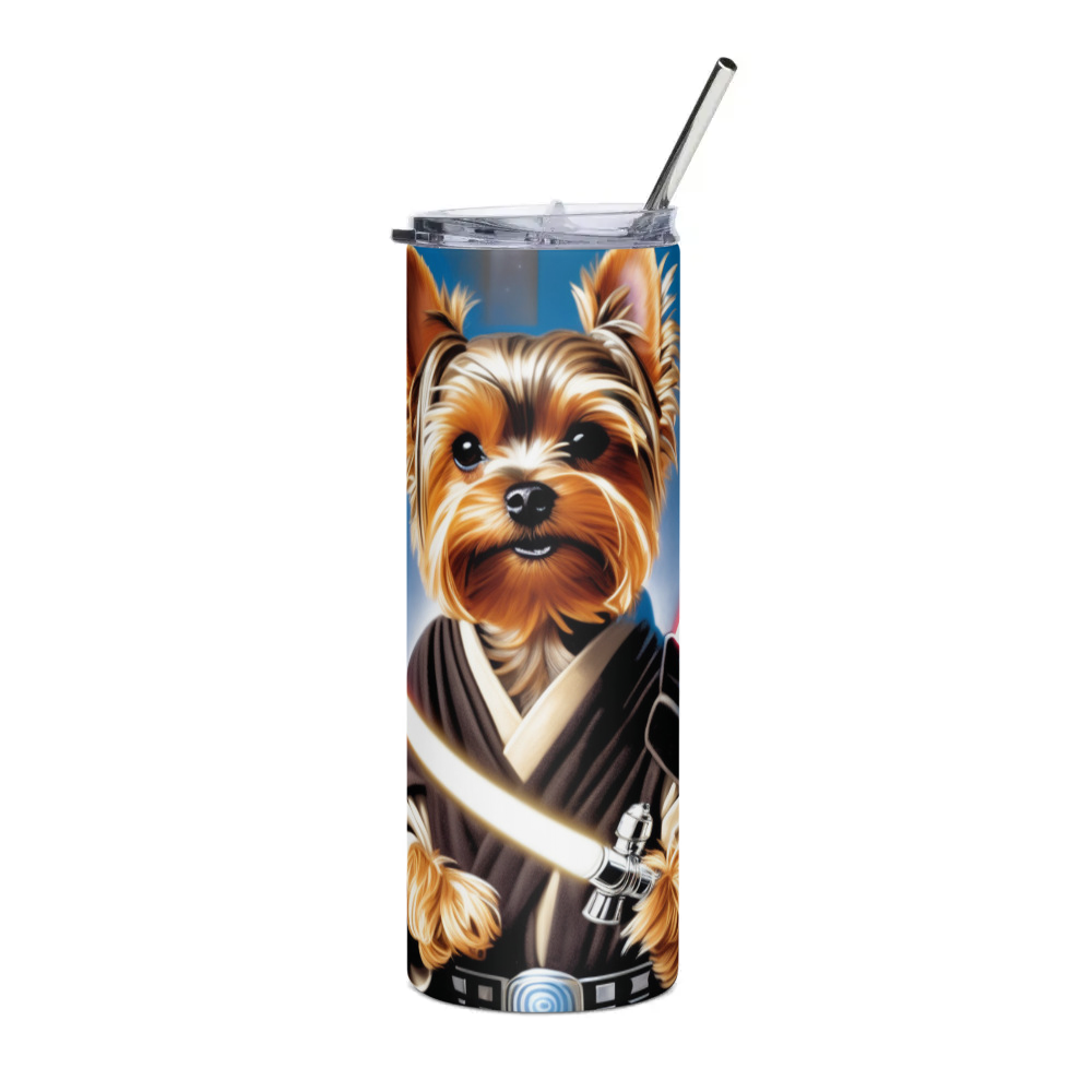 PugMug Custom Yorkshire Terrier Stainless Steel Tumbler