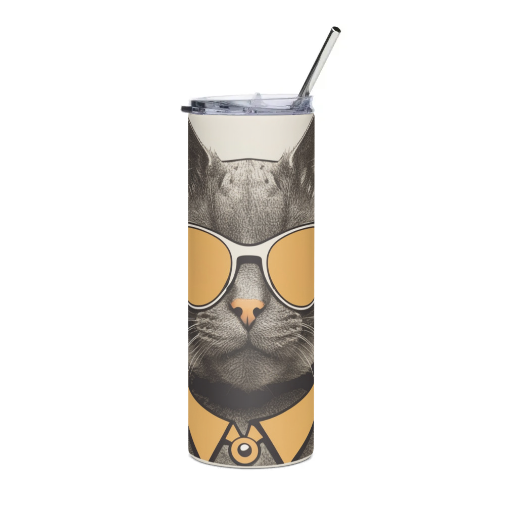 PugMug Custom Thumper Stainless Steel Tumbler