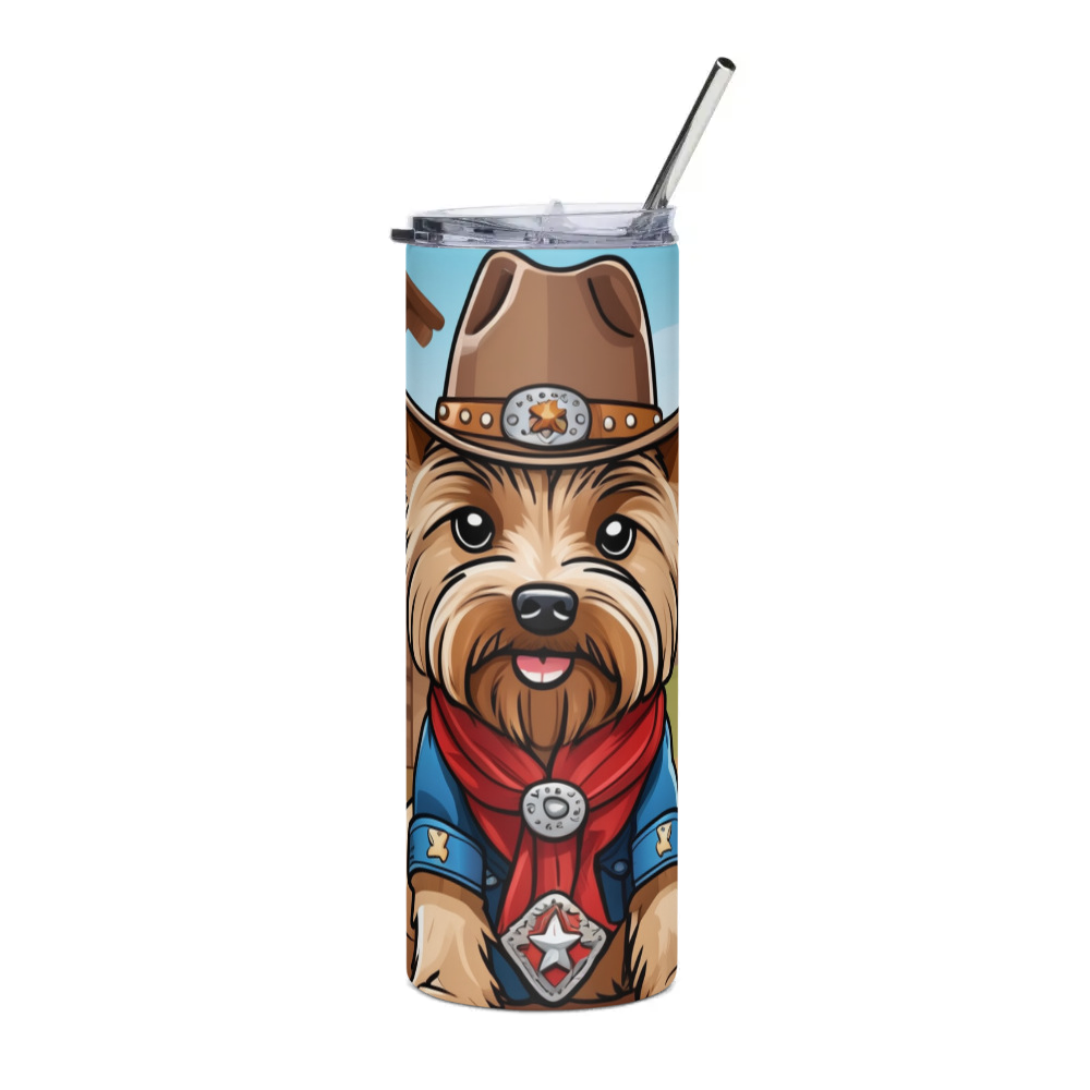 PugMug Custom Cairn Terrier Stainless Steel Tumbler