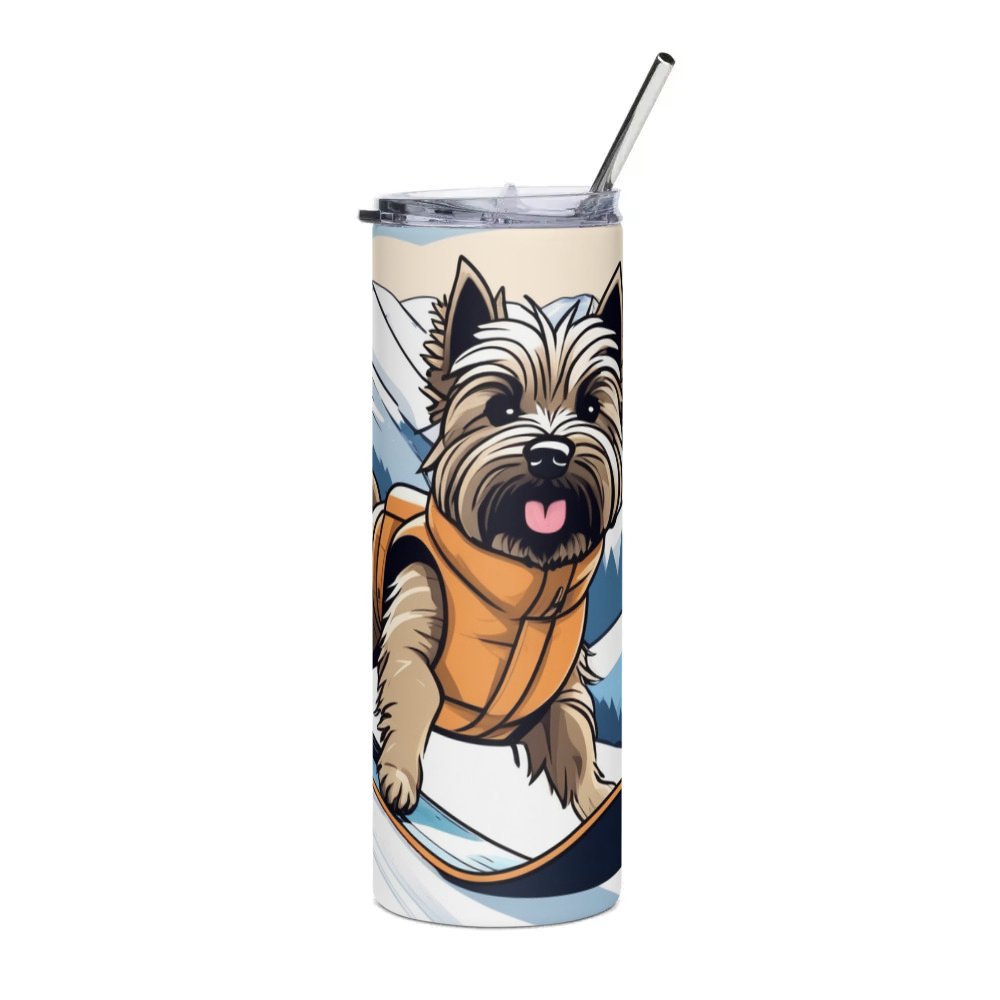 PugMug Custom Cairn Terrier Stainless Steel Tumbler