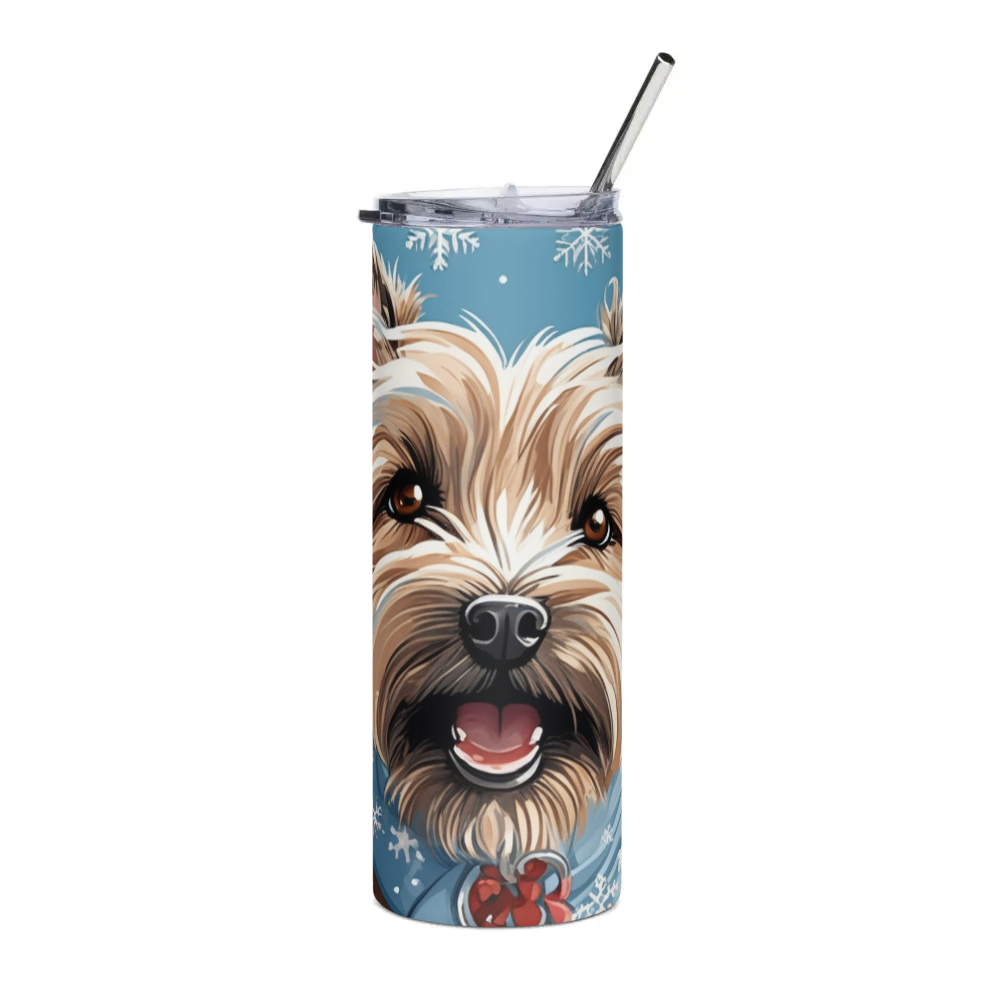 PugMug Custom Cairn Terrier Stainless Steel Tumbler