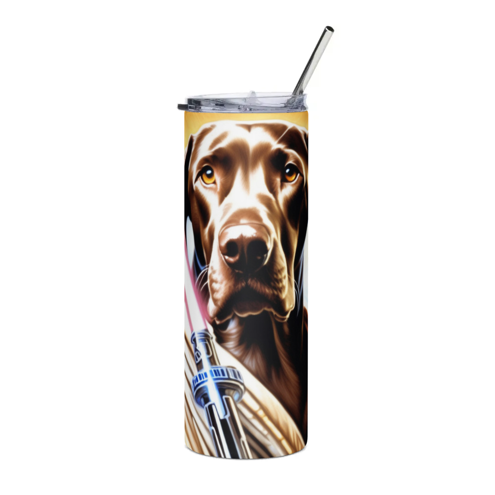 PugMug Custom Pet Stainless Steel Tumbler