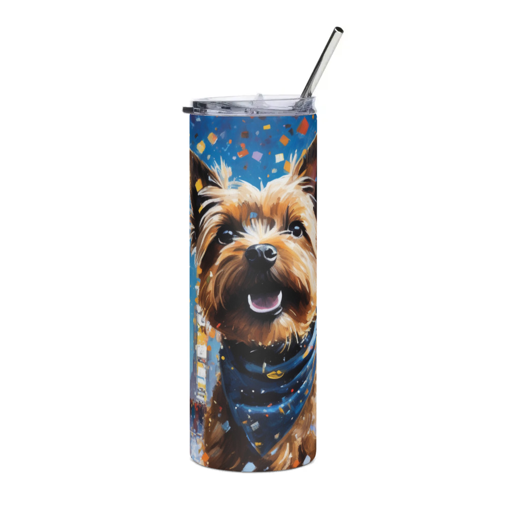 PugMug Custom Cairn Terrier Stainless Steel Tumbler