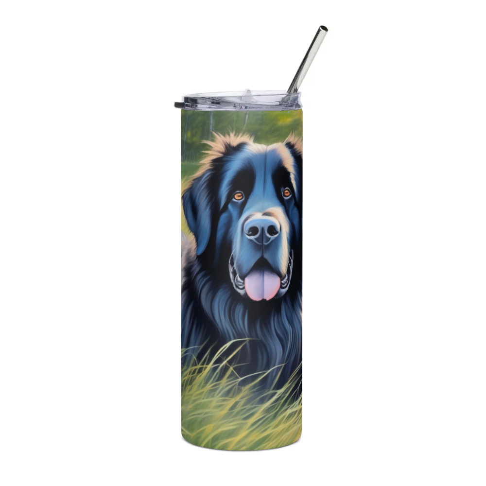 PugMug Custom Newfoundland Stainless Steel Tumbler