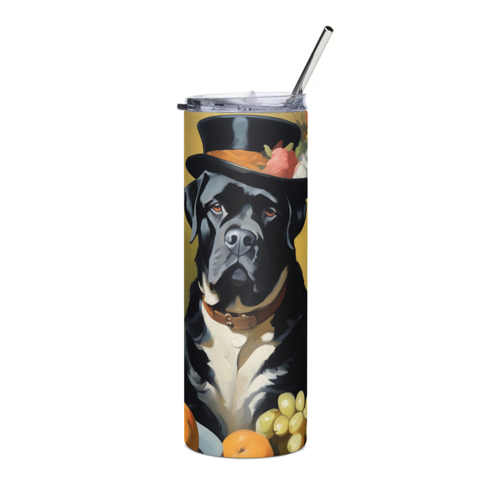 PugMug Custom Mastiff Stainless Steel Tumbler