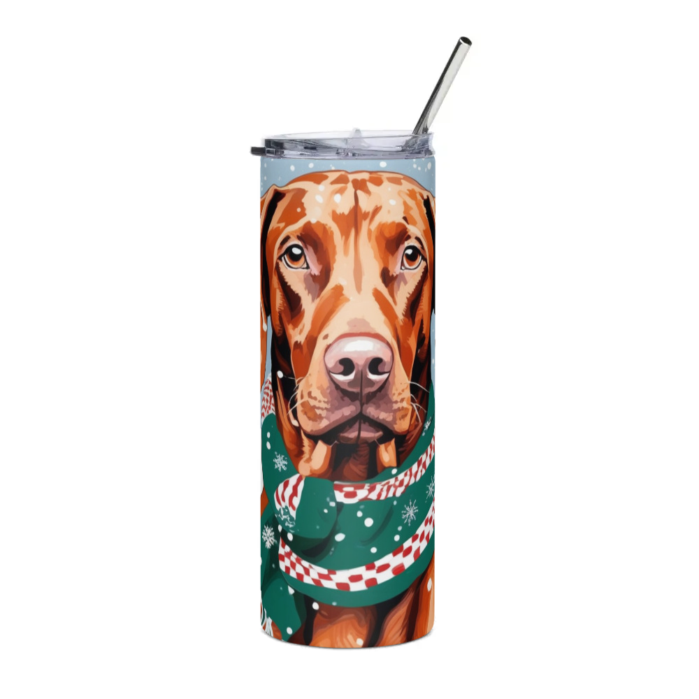PugMug Custom Vizsla Stainless Steel Tumbler